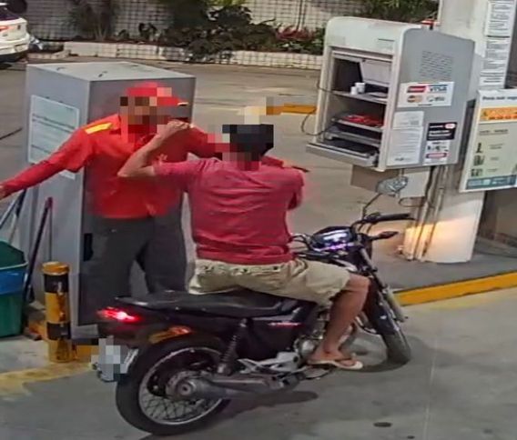 Mãe entrega filho à polícia ao vê-lo assaltando posto de combustíveis no bairro do João Paulo II, em João Pessoa