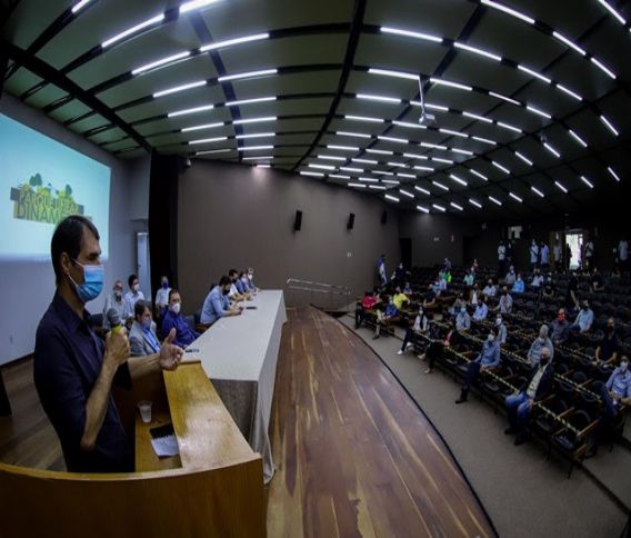 Romero anuncia a construção do Parque Linear Dinamérica