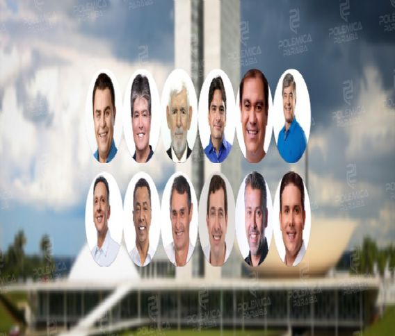 Veja os 12 deputados Federal eleito na Paraiba