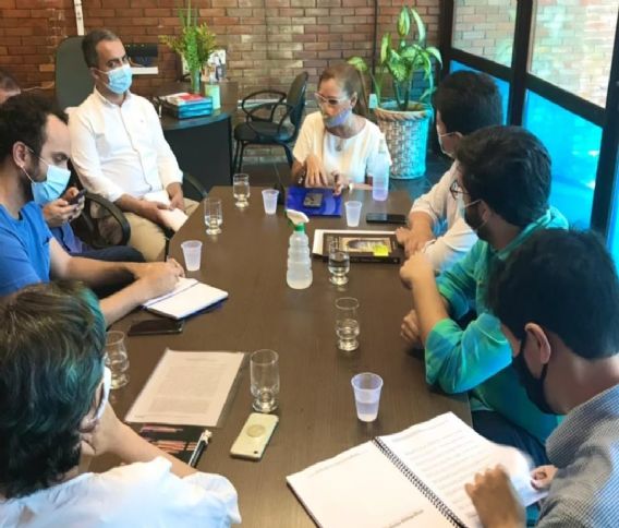 Em reunião na Secult, secretários debatem alternativas para utilização do Parque Evaldo Cruz
